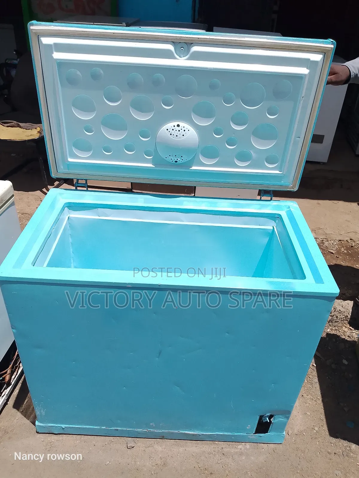 Smart Blue in Color Deep Freezer