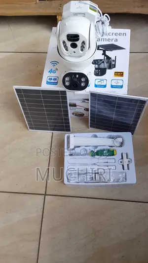 Ubox 6mp 4g Strong Battery Solar PTZ Camera