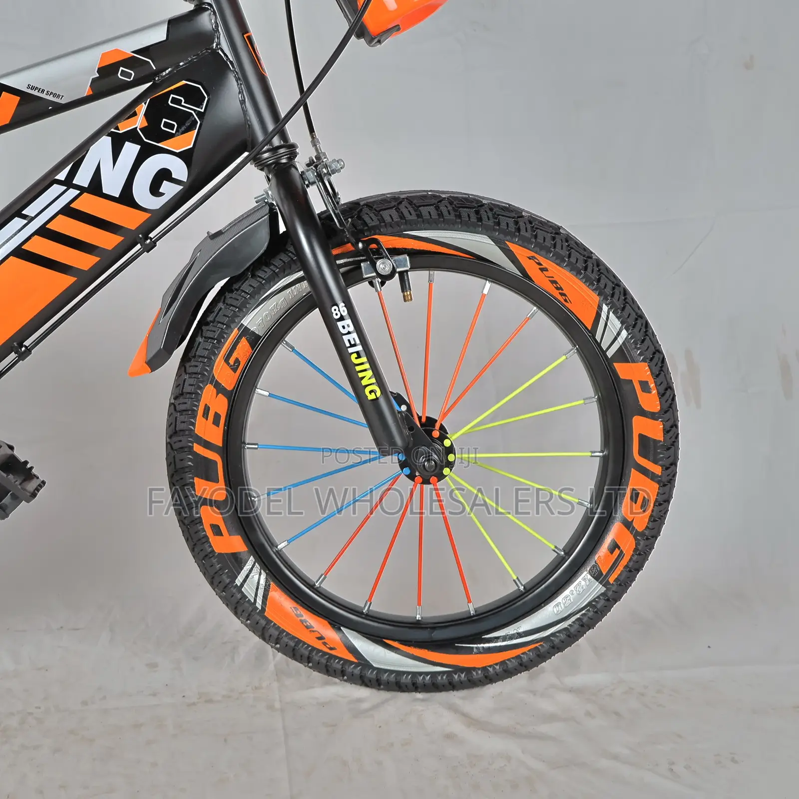 Beijing Sport 16” Kids Bicycle – With Training Wheels Bottle