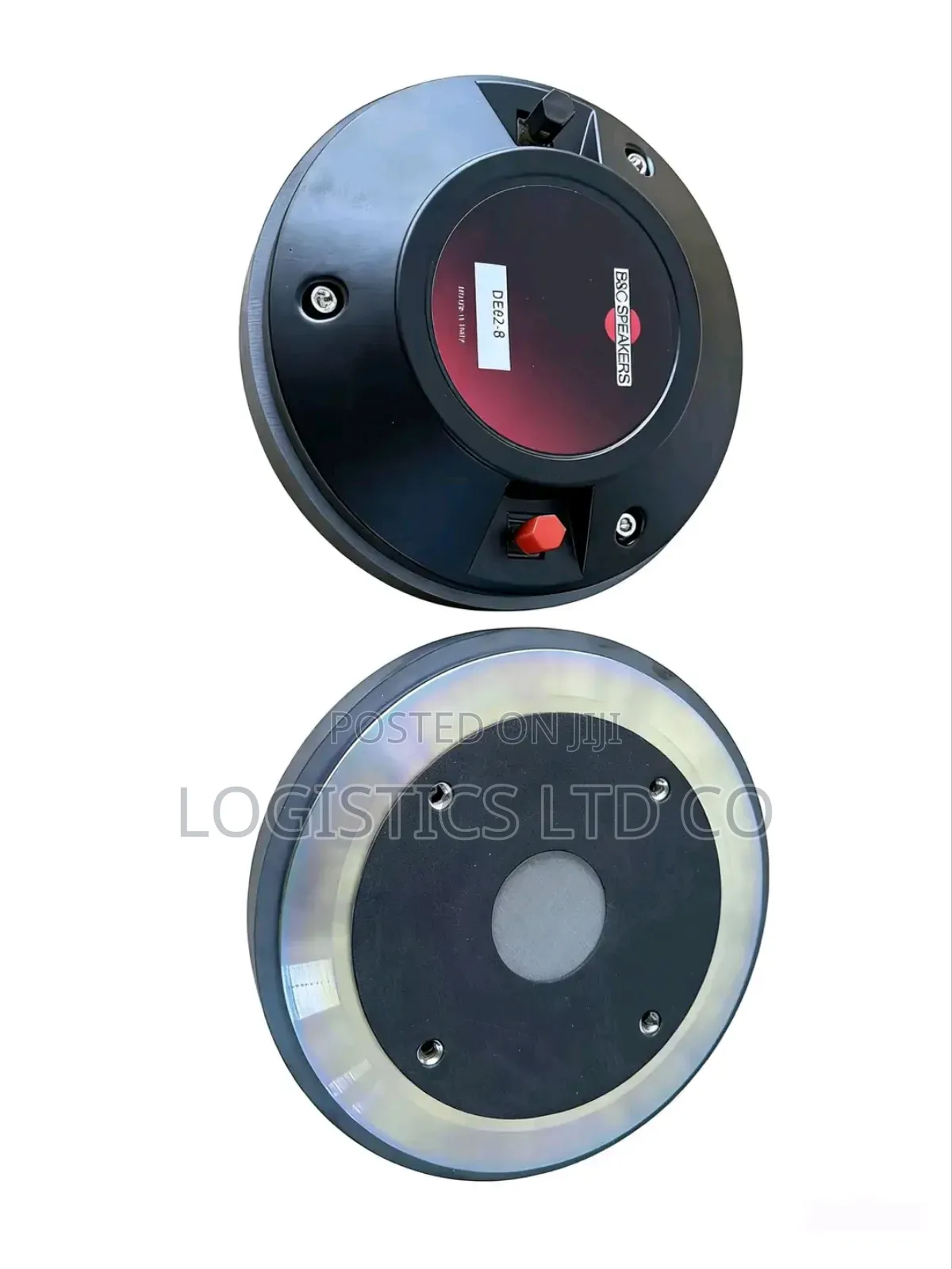 B C Speakers De45-8 1” Horn Tweeter Driver 8 Ohm 2/3 Bolt