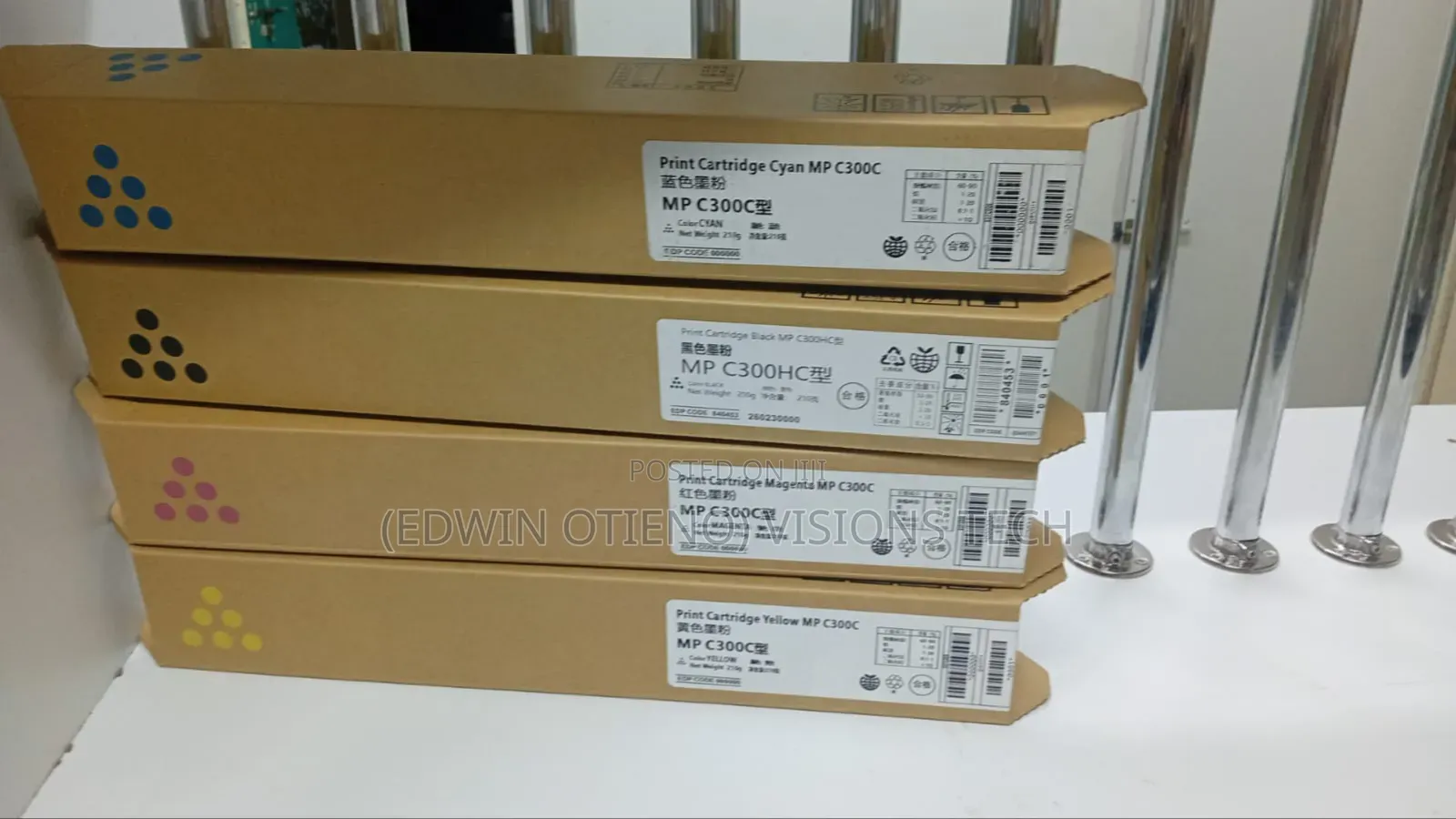 Ricoh Mpc300 Black Toner