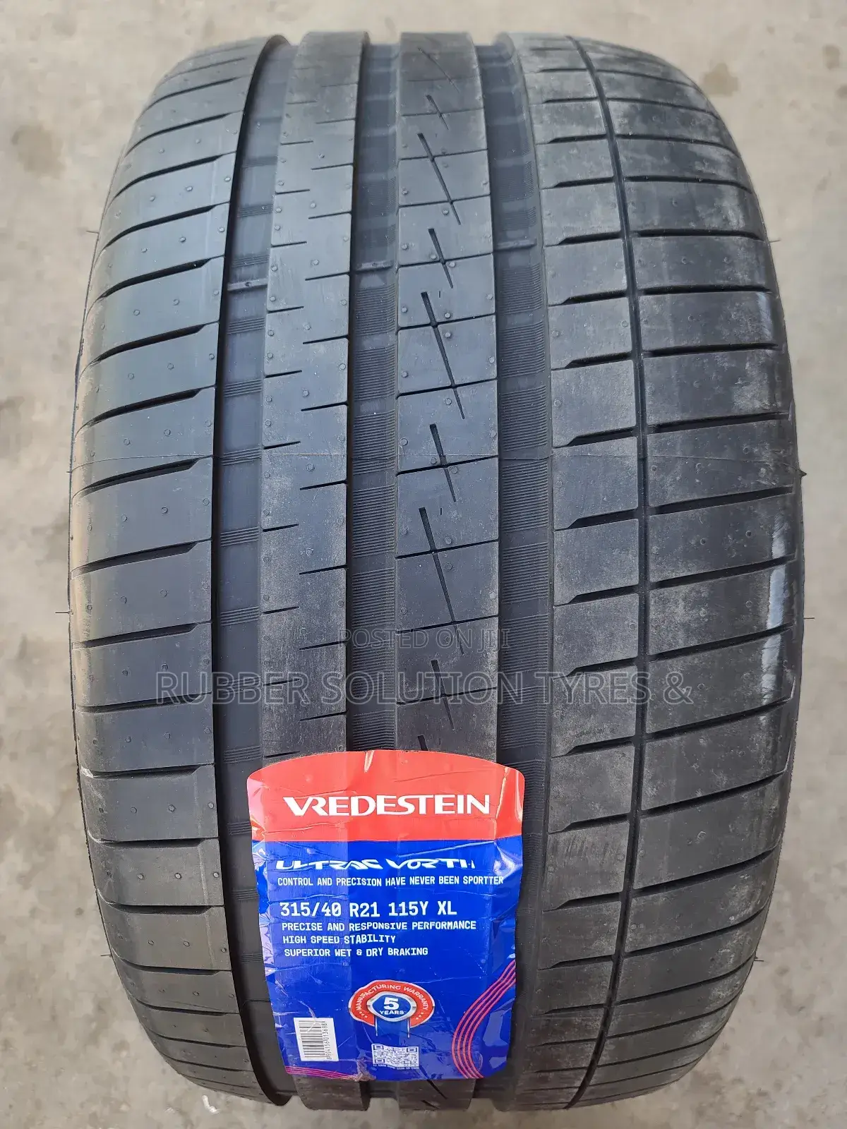 315 /40 R21 Vredestein Tyres 115 Y X/L Made in India