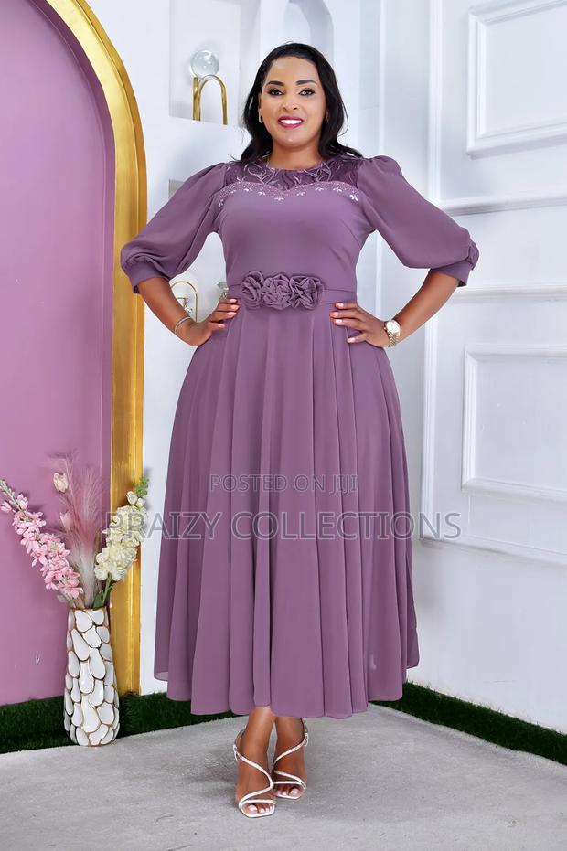Beautiful Long Chiffon Dresses - thumbnail 5