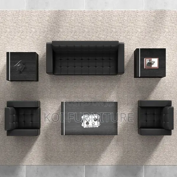 Office Sofa; Five Seater Executive Meeting Office Sofa Set