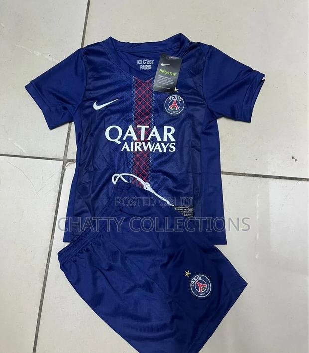 2 In1 Unisex Kids Psg Jerseys