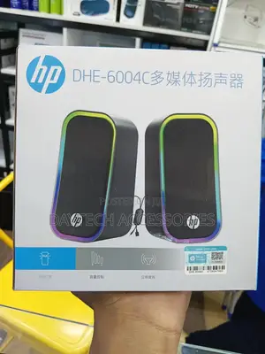 Hp Dhe-6004c Multimedia RGB Speakers - Black