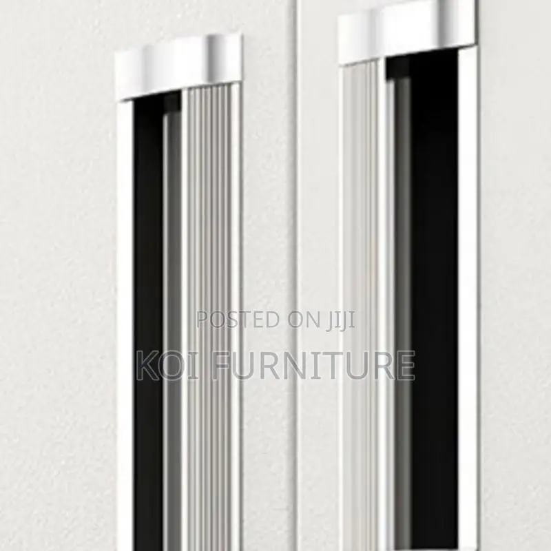 Office Cabinet; Steel Elegant Intergrated Glass Cabinet With Two Doors