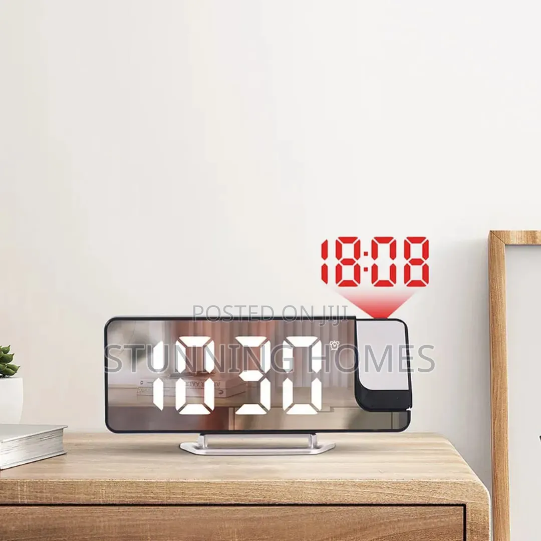 Led Date/Temp Display Alarm Clock