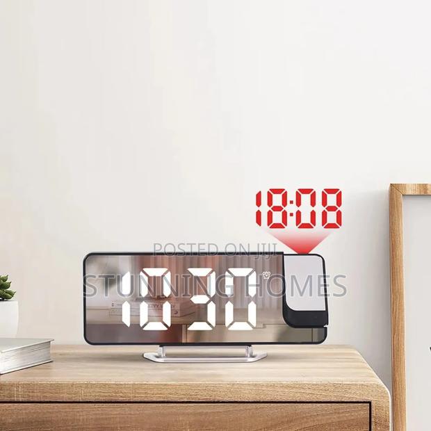 Led Date/Temp Display Alarm Clock
