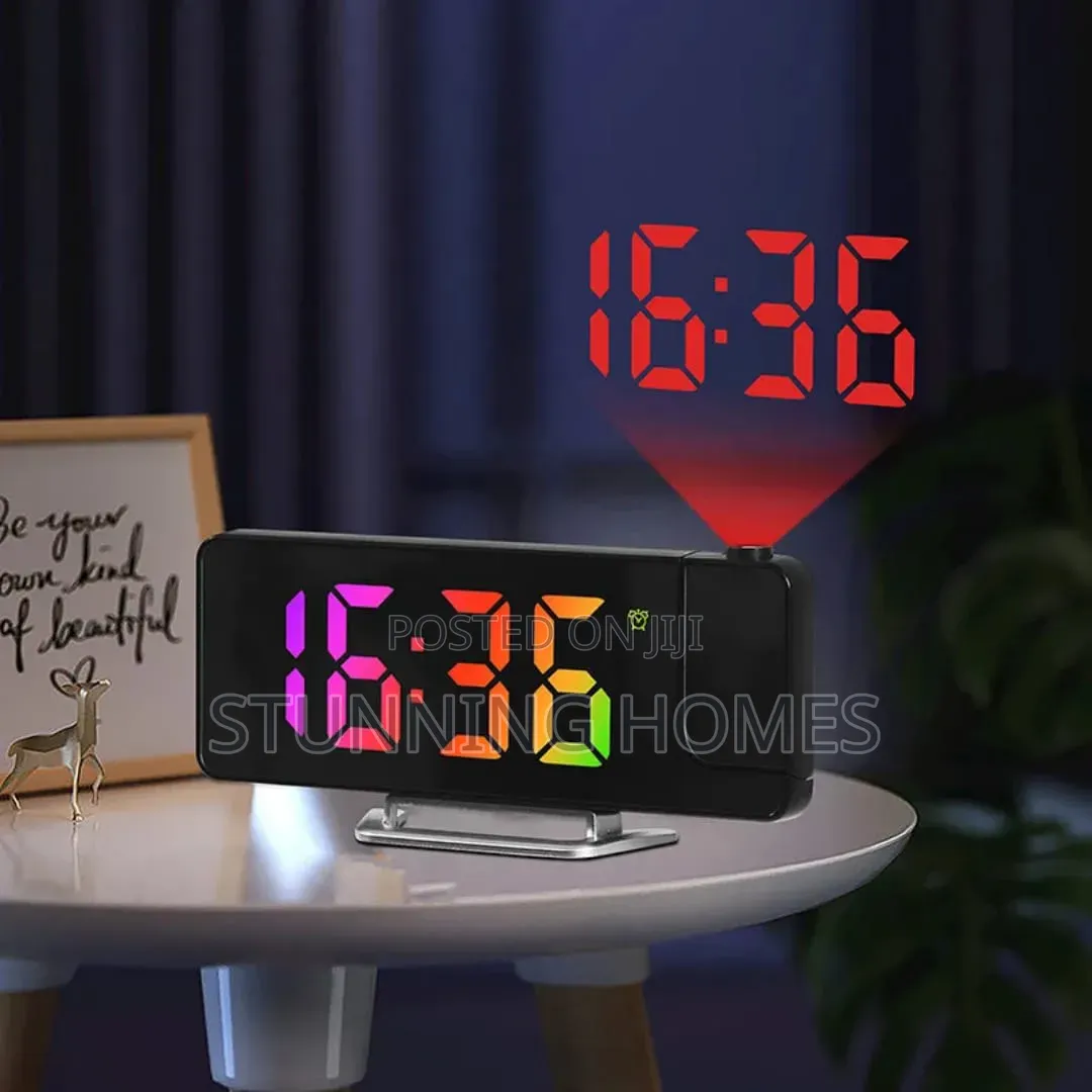 Led Date/Temp Display Alarm Clock
