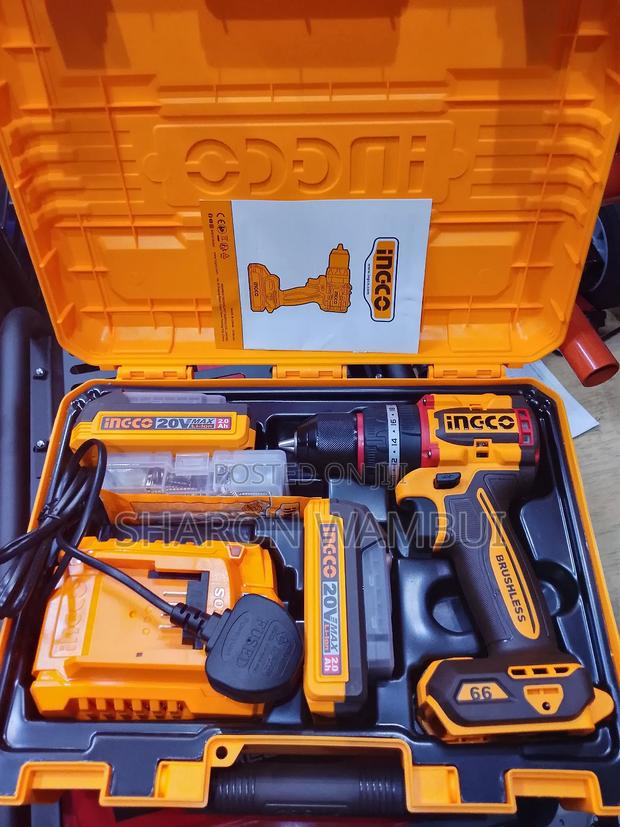 Ingco Cordless Brushless Drill/Cordless Brushless Drill
