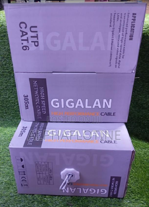 High Performance Cat 6 Cable, 305 Meters High Speed Network Cable