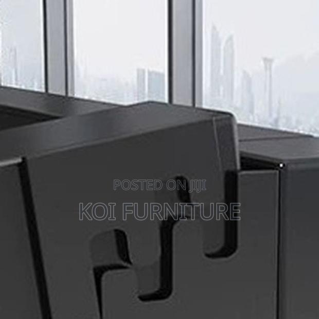 Boardroom Table; 2.4m Executive Expansive Industrial Boardrom Table - thumbnail 2