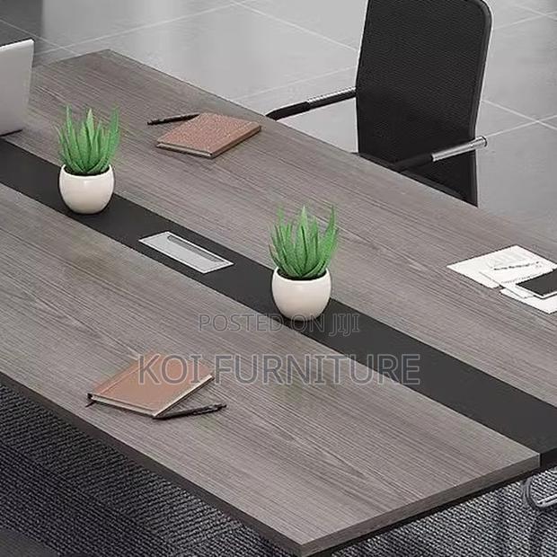 Boardroom Table; 2.4m Executive Expansive Industrial Boardrom Table - thumbnail 6