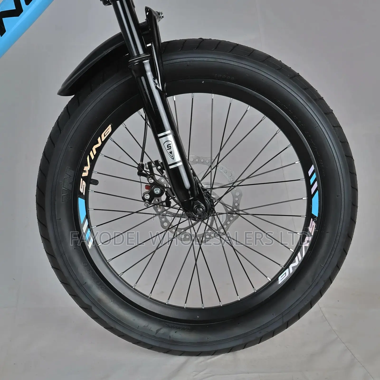 Boys/Girls Blue Fat Tire MTB - Size 20