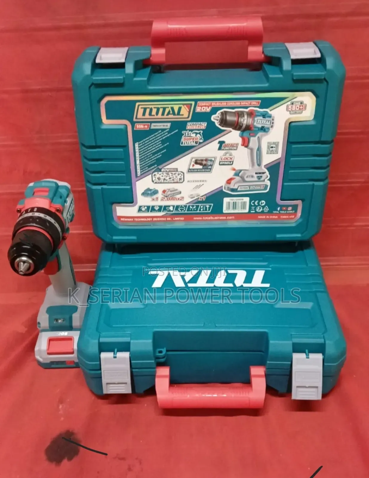 Total 20v Brushless Drill/20v Total Brushless Drill