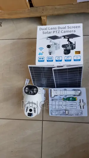4g Ubox Solar Powered Ubox CCTV Camera Security 6mp Outdoor CCTV