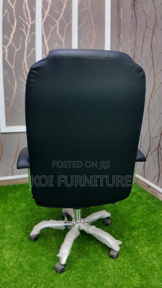 Office Chairs; Leather Reclinng Contured Plush High Back Seats - thumbnail 3