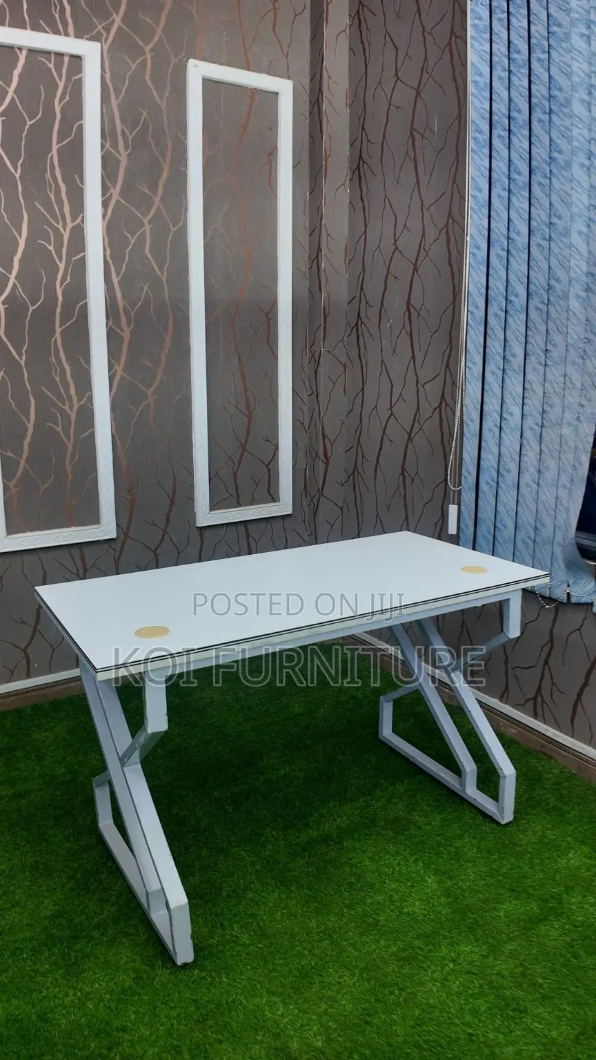 Office Desk; 1200mm Home Office Desktop Table With Z Legs