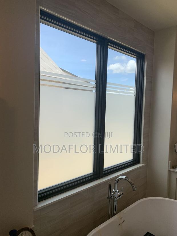 Frosted Privacy Film for Glass Windows and Indoor Partitions