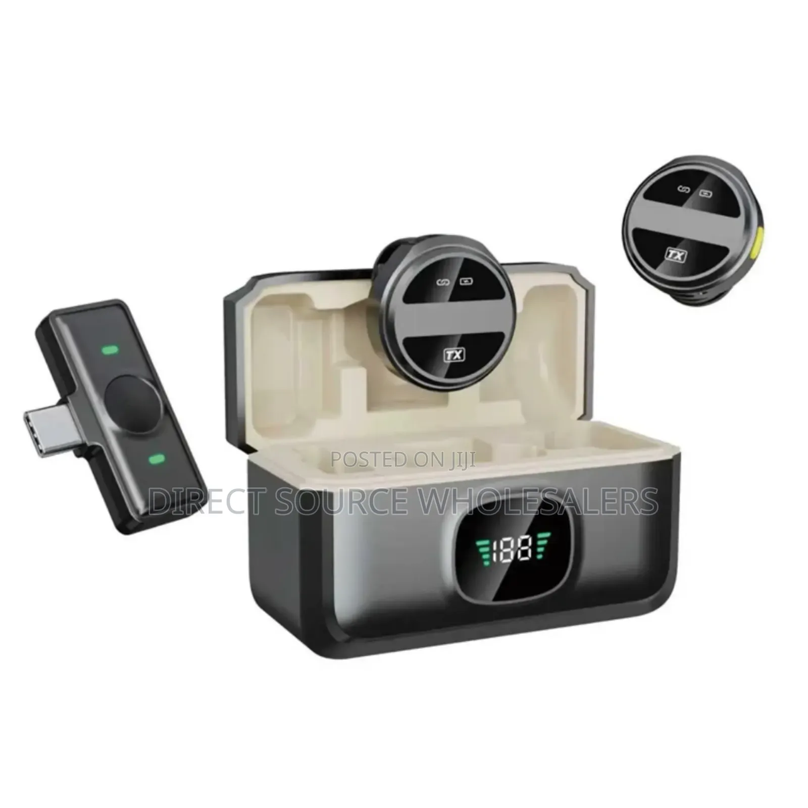 Type -C Recording Microphone With Noise Cancellation