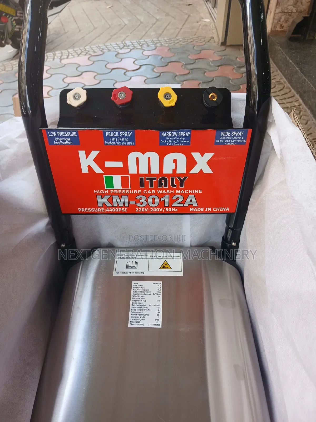 K Max 3012a Car Wash Machine