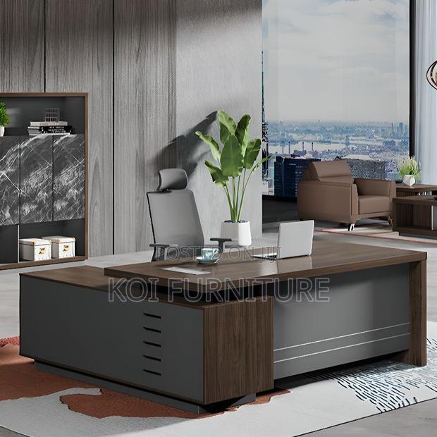 Office Desk; 1.6 Executive Work Surface Office Modern Desk