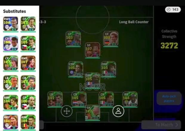 For Sale Efootball Account - main view
