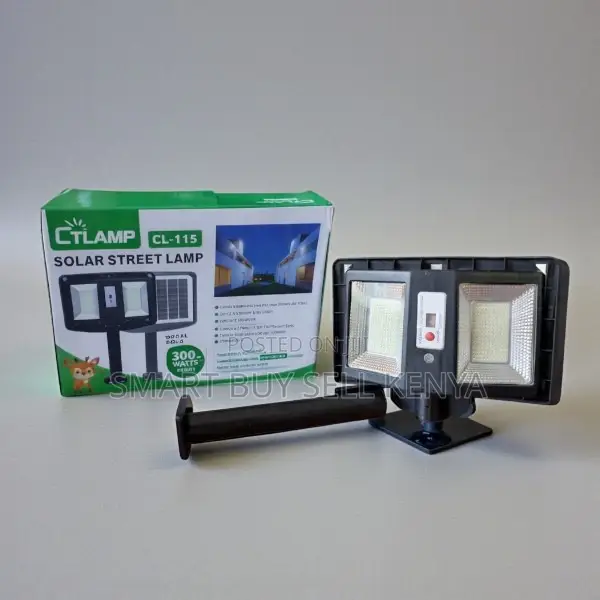 Instant Lighting Response Ctlamp 300wdouble-Sided Solar Street Light