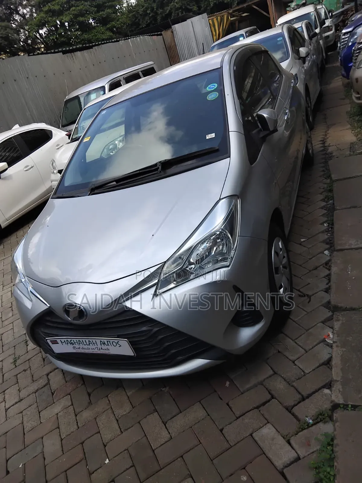 Toyota Vitz 1.0 FWD 5dr 2019 Silver