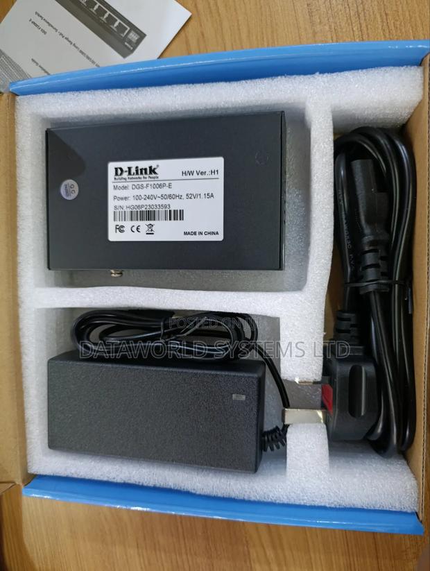 D-Link 6-Port Gigabit Long Range Poe+ Surveillance Switch - thumbnail 2