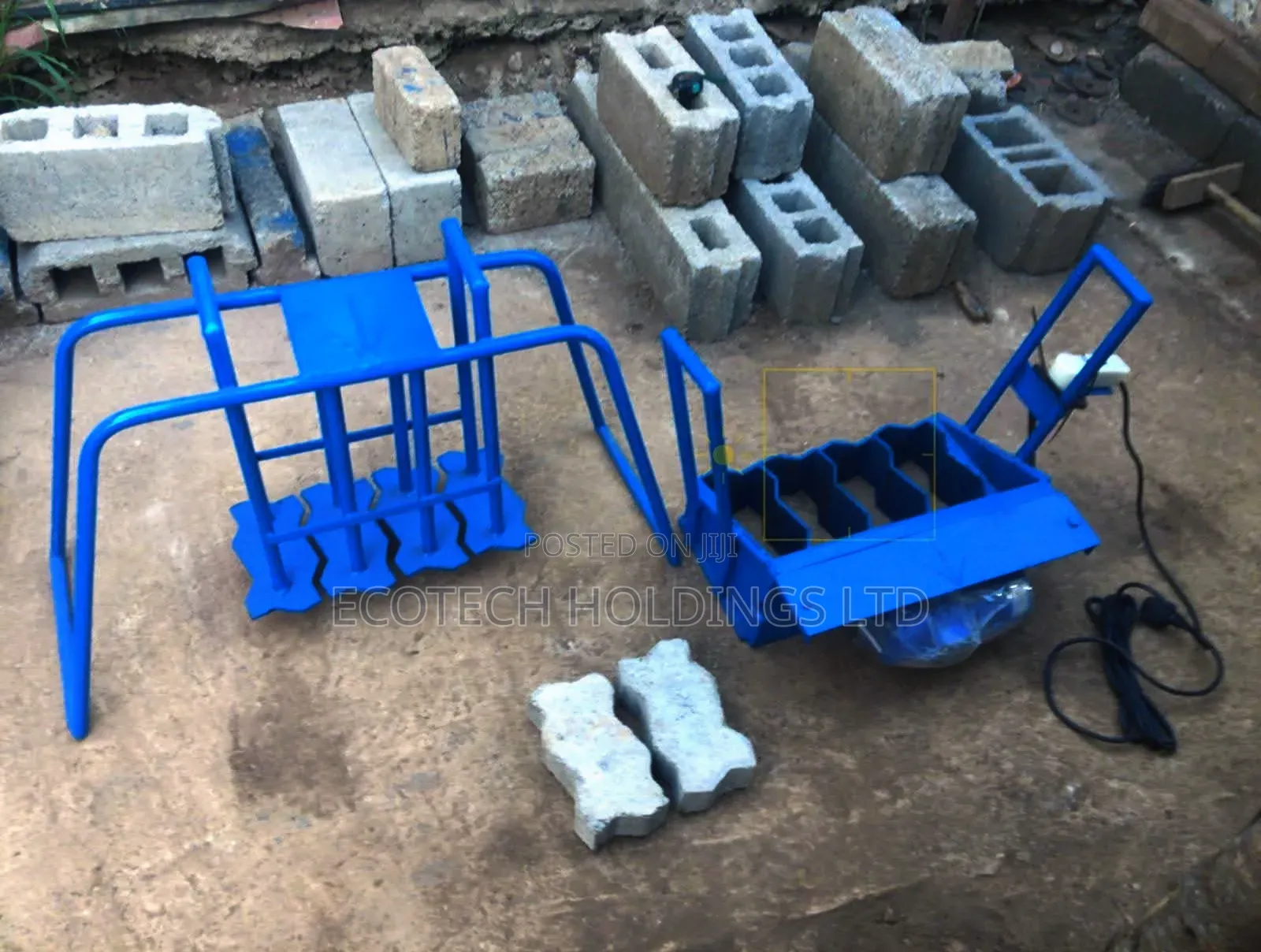 4 in 1 Cabro Electric Block Making Machine