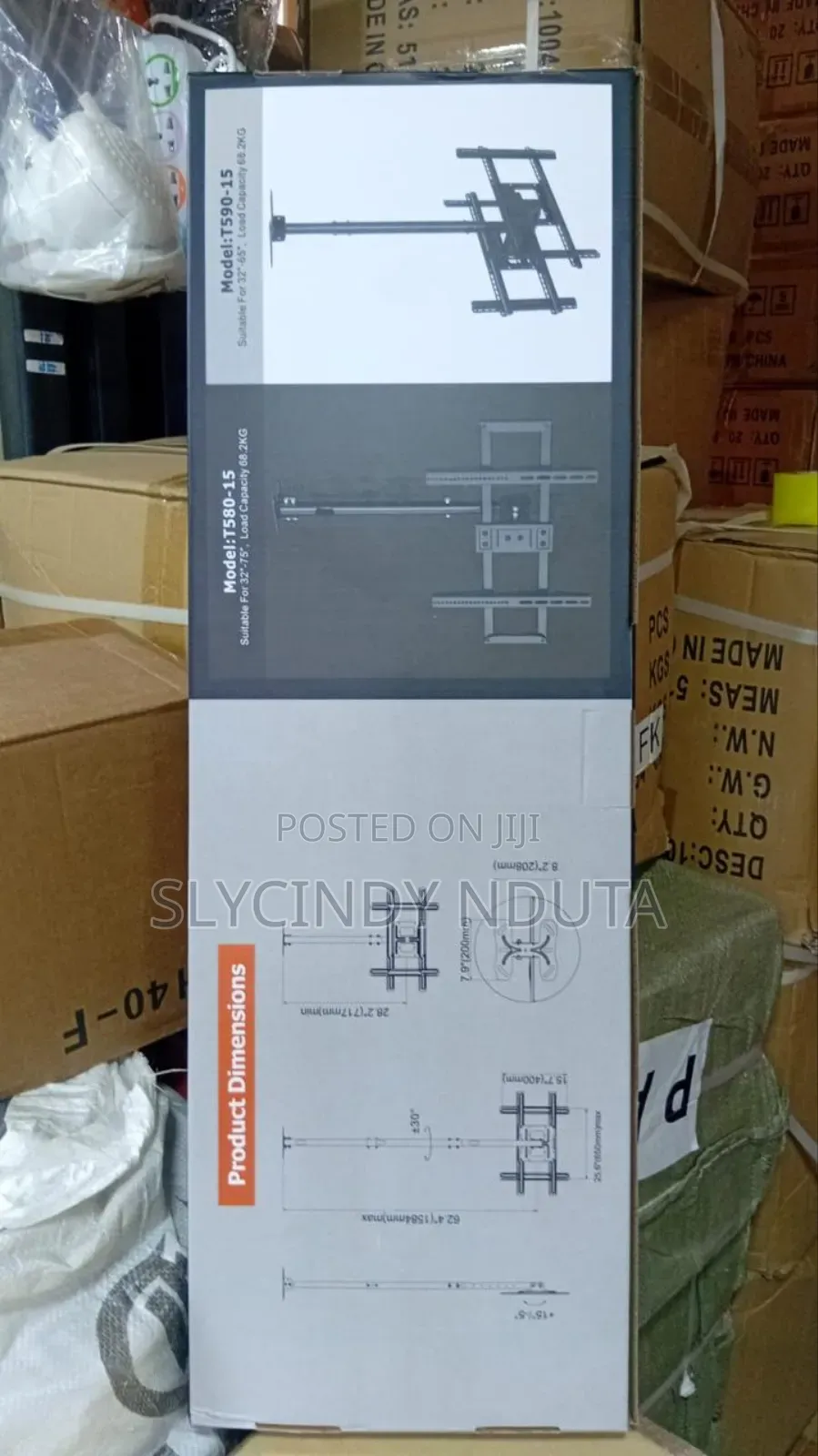 Flat Pannel Celling Mount (Model-T560-15 32"-75")