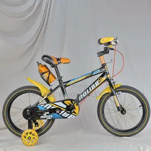 Molibb Size 16 Kids Bicycle – Training Wheels, Free Water Bottle
