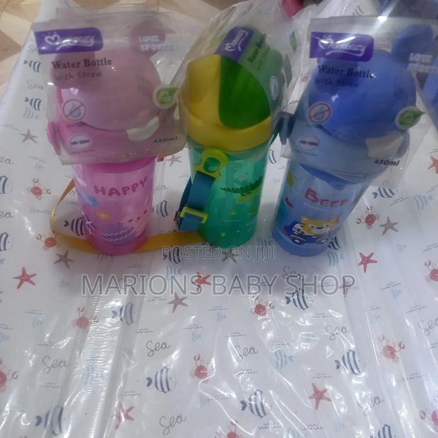 Kids Water Bottle With Straw – Fun Spill‐Proof! - thumbnail 2