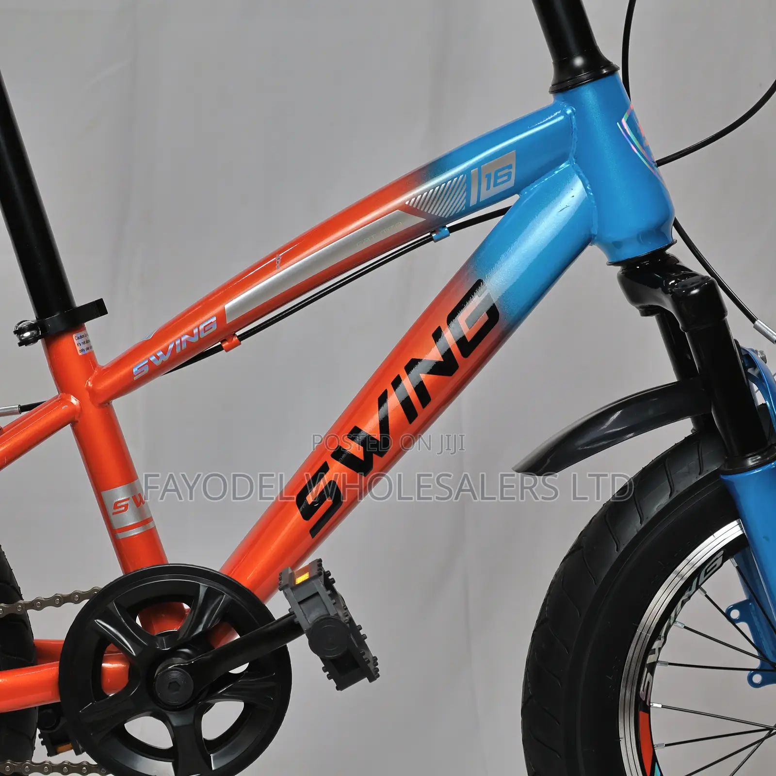 Swing Size 16 Kids Fat Bike – Steel Frame