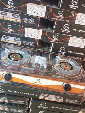 1. Eurochef 2 Burner Stainless Steel Cooker – Compact Reliable