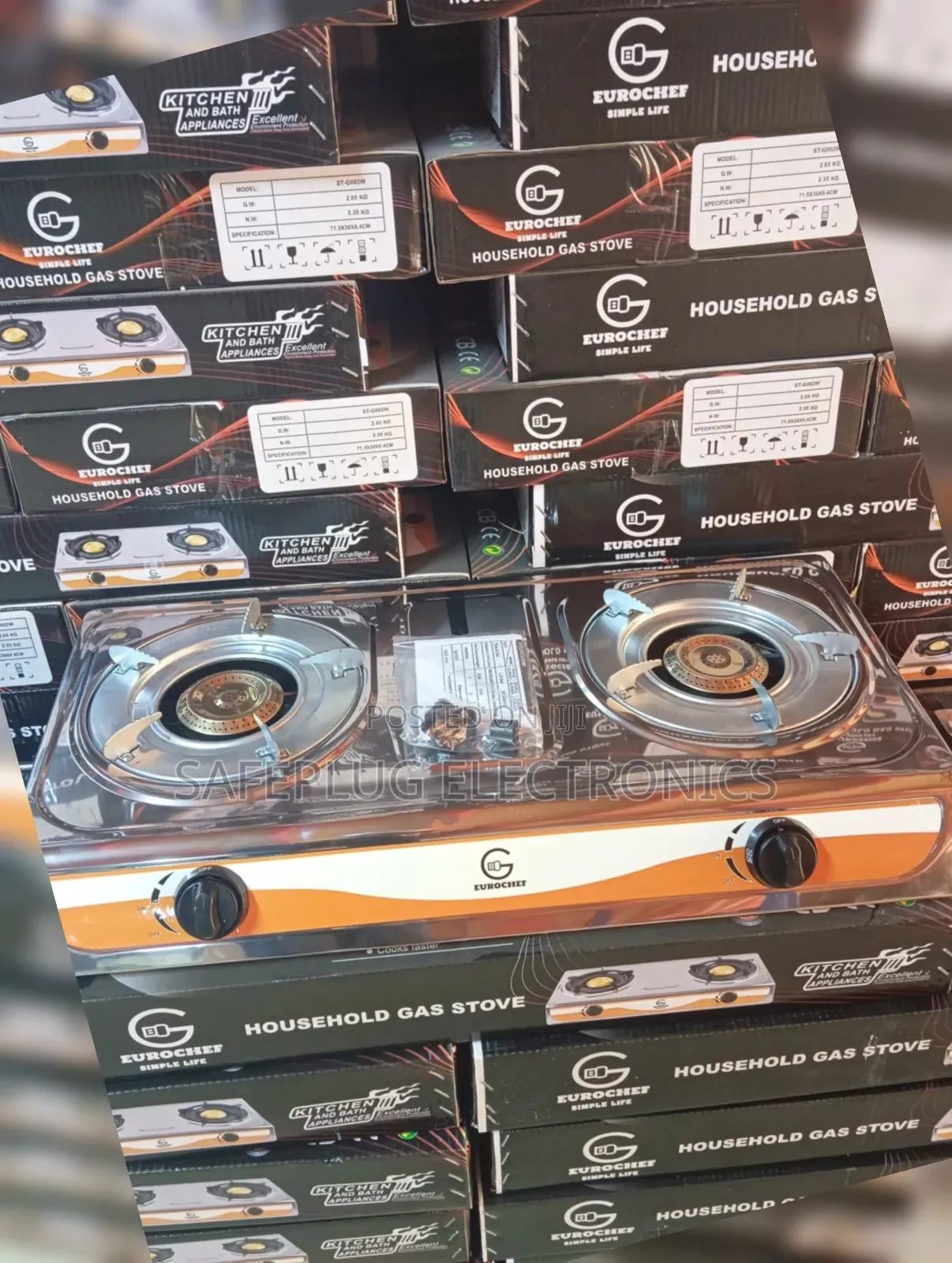 2 Gas Burner Cooker – Affordable Space Saving