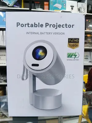 Javoda R3p Android 13 Mini Projector With Built-in Battery