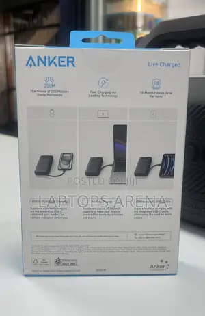 Anker Power Bank , 87w, Built-in Usb-C Cable
