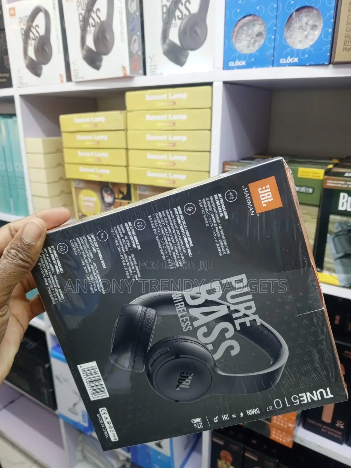 JBL 510 Over-Ear Headset Clear Bass Comfortable Fit