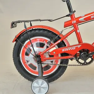 Swing Kids Bike With Wheelcap Size 16 for Age 4 to 7.