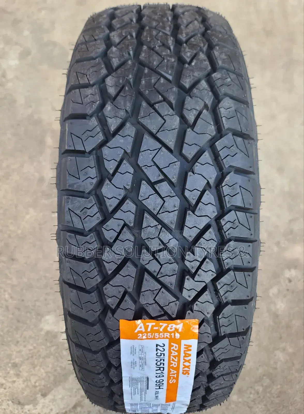 225 /55 R19 Maxxis Tyres 99h Razr a/T781 All-Terrain