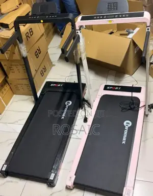 Euromax Foldable Walking Pad Treadmill With Incline and H