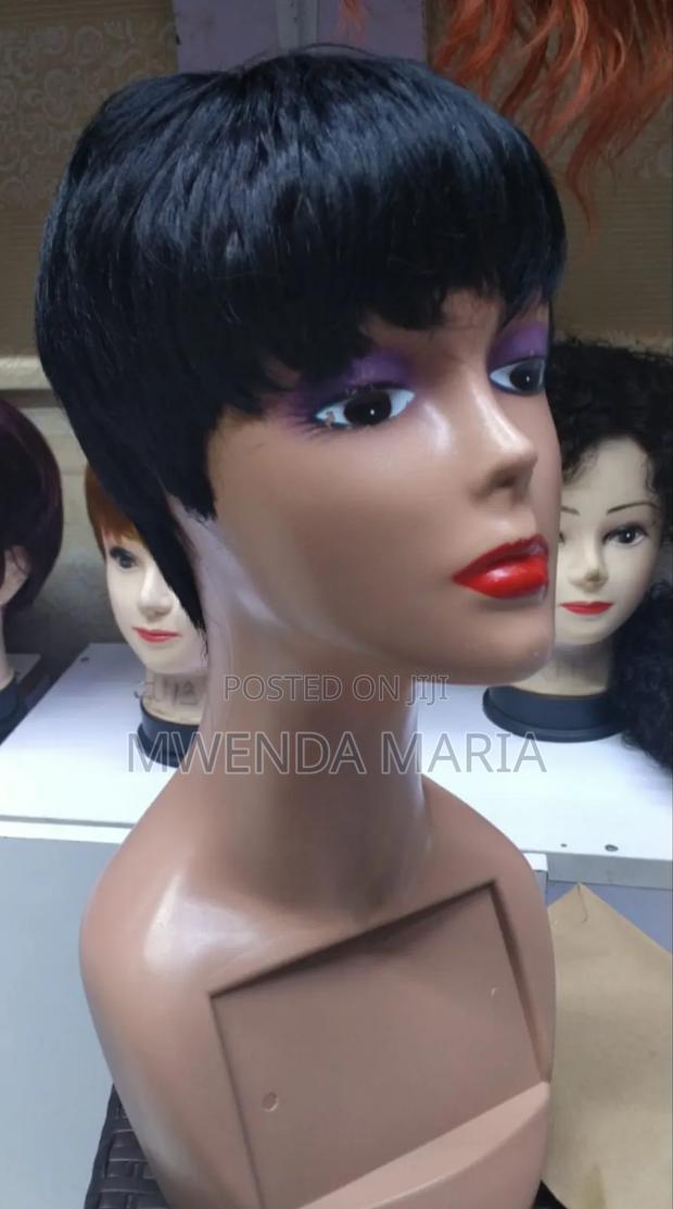Short Bob Semi Human