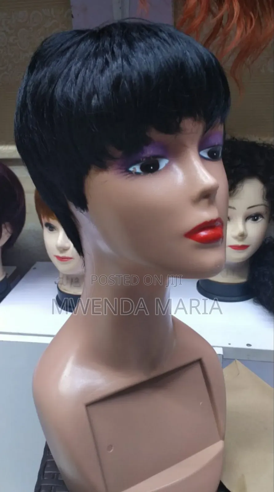 Short Bob Semi Human