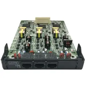 Panasonic Kx-ns5180x 6 Port Analog Trunk Card (Lcot6)