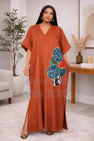 New Collections of Maxi Drese
Linen Patched With Original Kitenge
Free