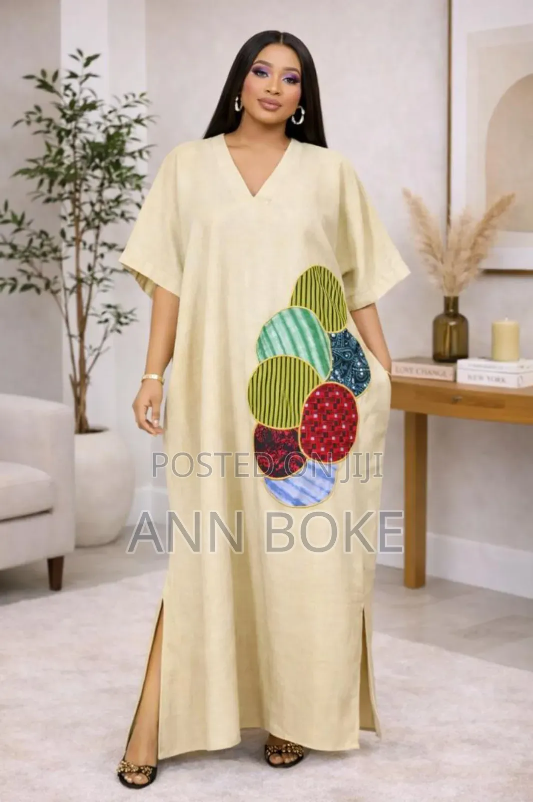 New Collections of Maxi Drese
Linen Patched With Original Kitenge
Free