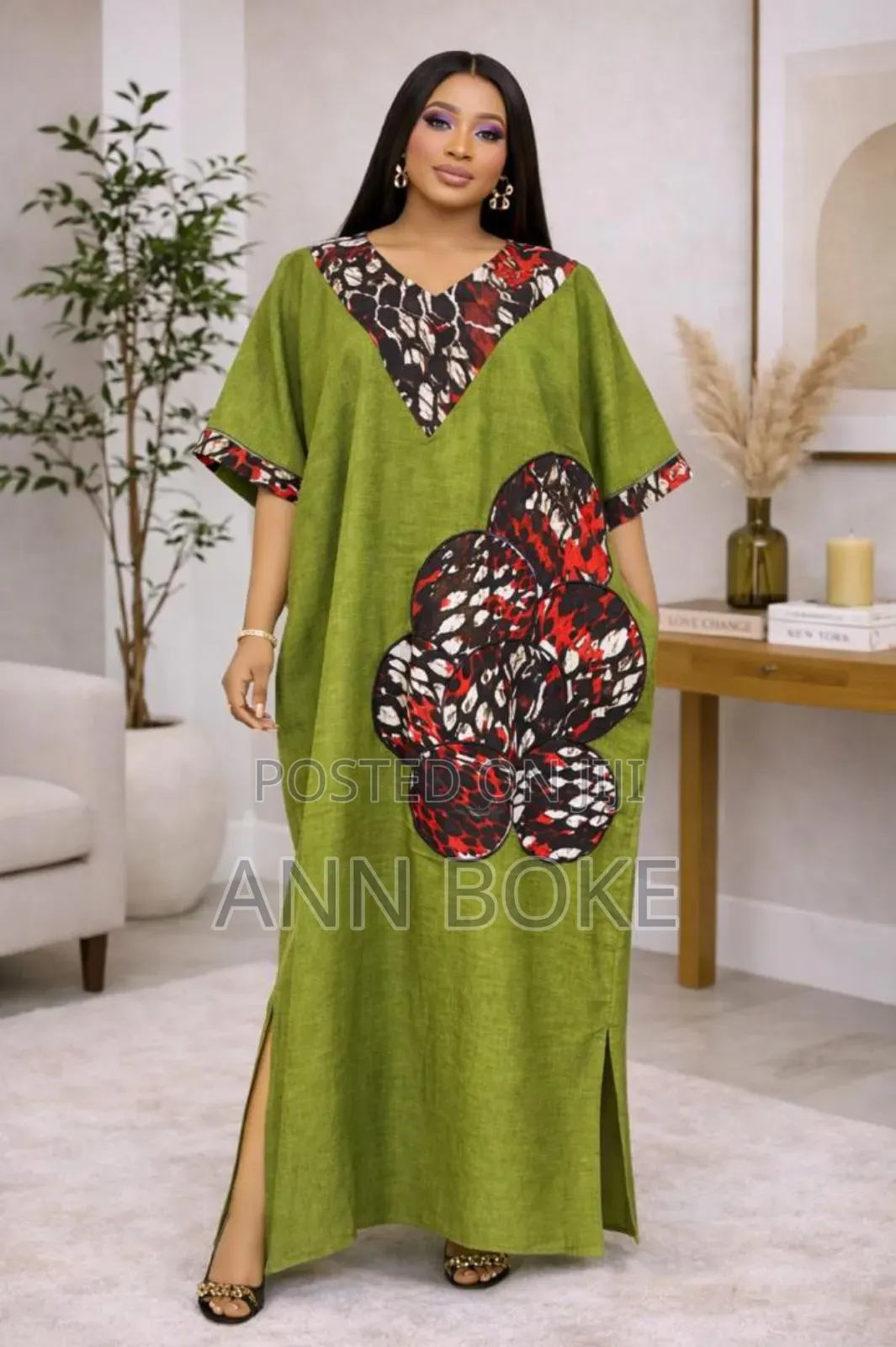 New Collections of Maxi Drese
Linen Patched With Original Kitenge
Free